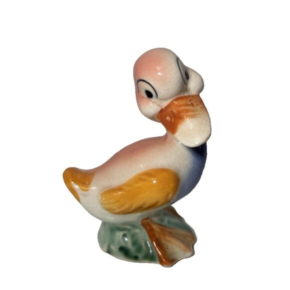 Vintage Pelican Salt / Pepper shaker Japan Bird Decor Beach House Coastal - Picture 1 of 6